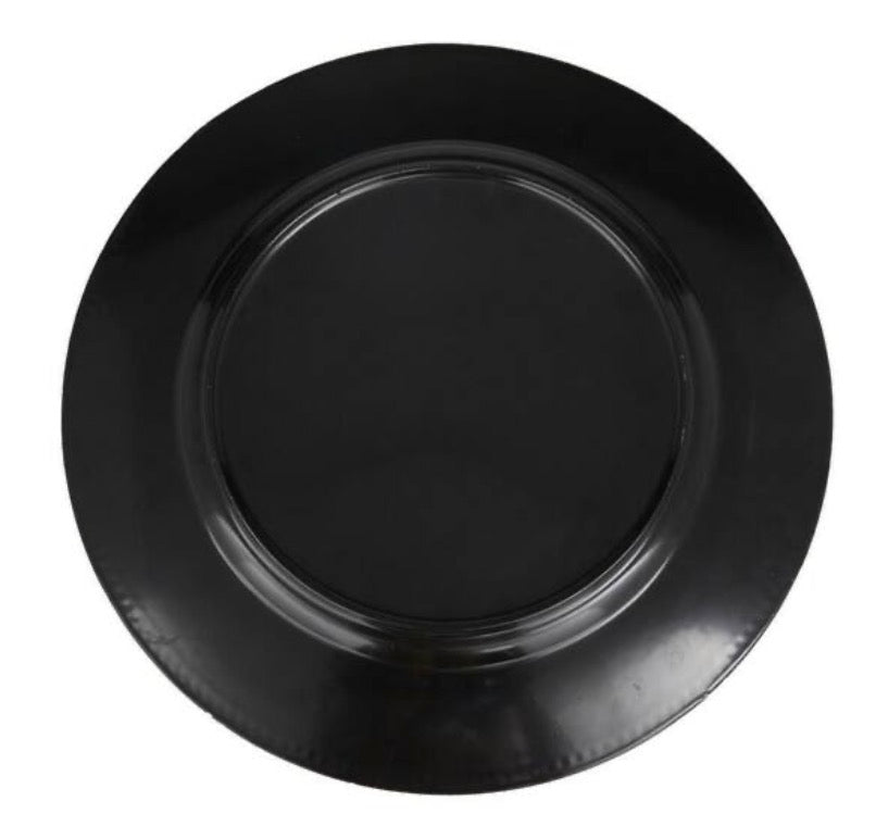 Gold Melamine Glam Decorative Plate Set of 8