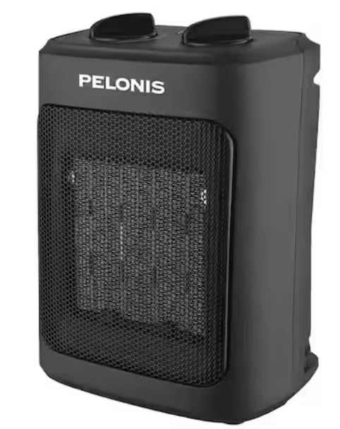 1500-Watt 9 in. Electric Personal Ceramic Space Heater with Thermostat