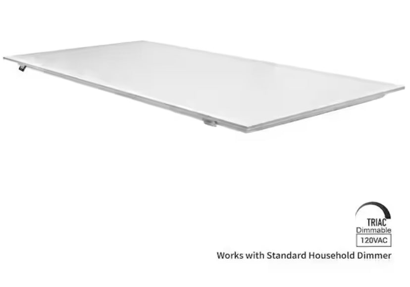 2 ft. x 4 ft. LED Flat Panel 40K 4500 Lumens Standard Dimming