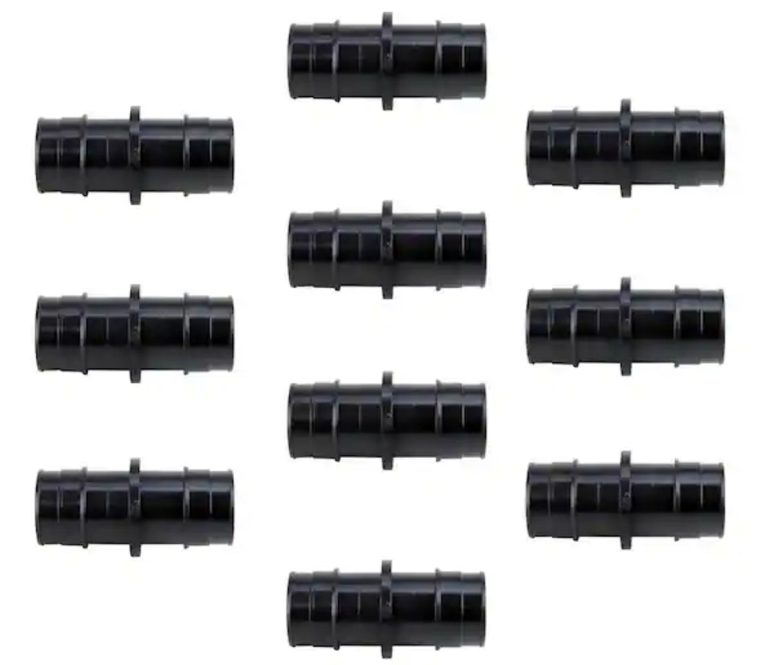 1 in. Poly-Alloy PEX-A Expansion Barb Coupling (10-Pack)