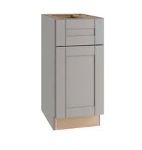 Load image into Gallery viewer, Richmond Vesuvius Gray Plywood Shaker Stock Ready to Assemble Base Kitchen Cabinet with 1 door (12 in.x34.5 in. x24 in.)
