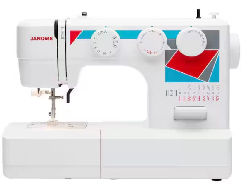 MOD-19 Easy-to-Use Sewing Machine with Needle Threader