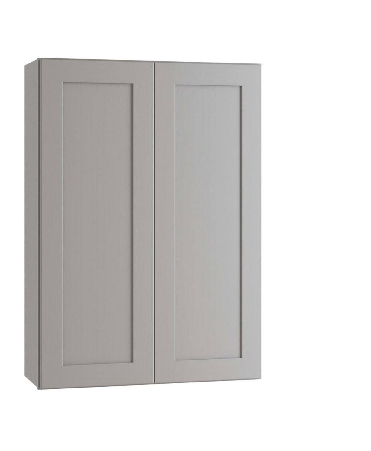 24 in. W x 12 in. D x 42 in. H Ready to Assemble Plywood Shaker Wall Kitchen Cabinet in Dove Gray