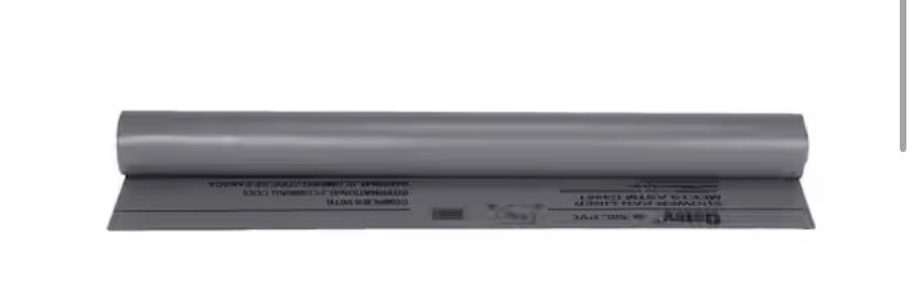 5 ft. x 40 ft. Gray PVC Shower Pan Liner Roll