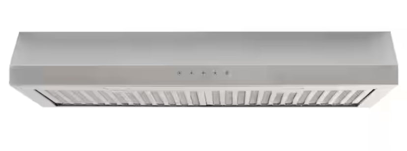 Cenza 30 in. 340 CFM Convertible Under Cabinet Range Hood in Stainless Steel with Electronic Touch Controls
