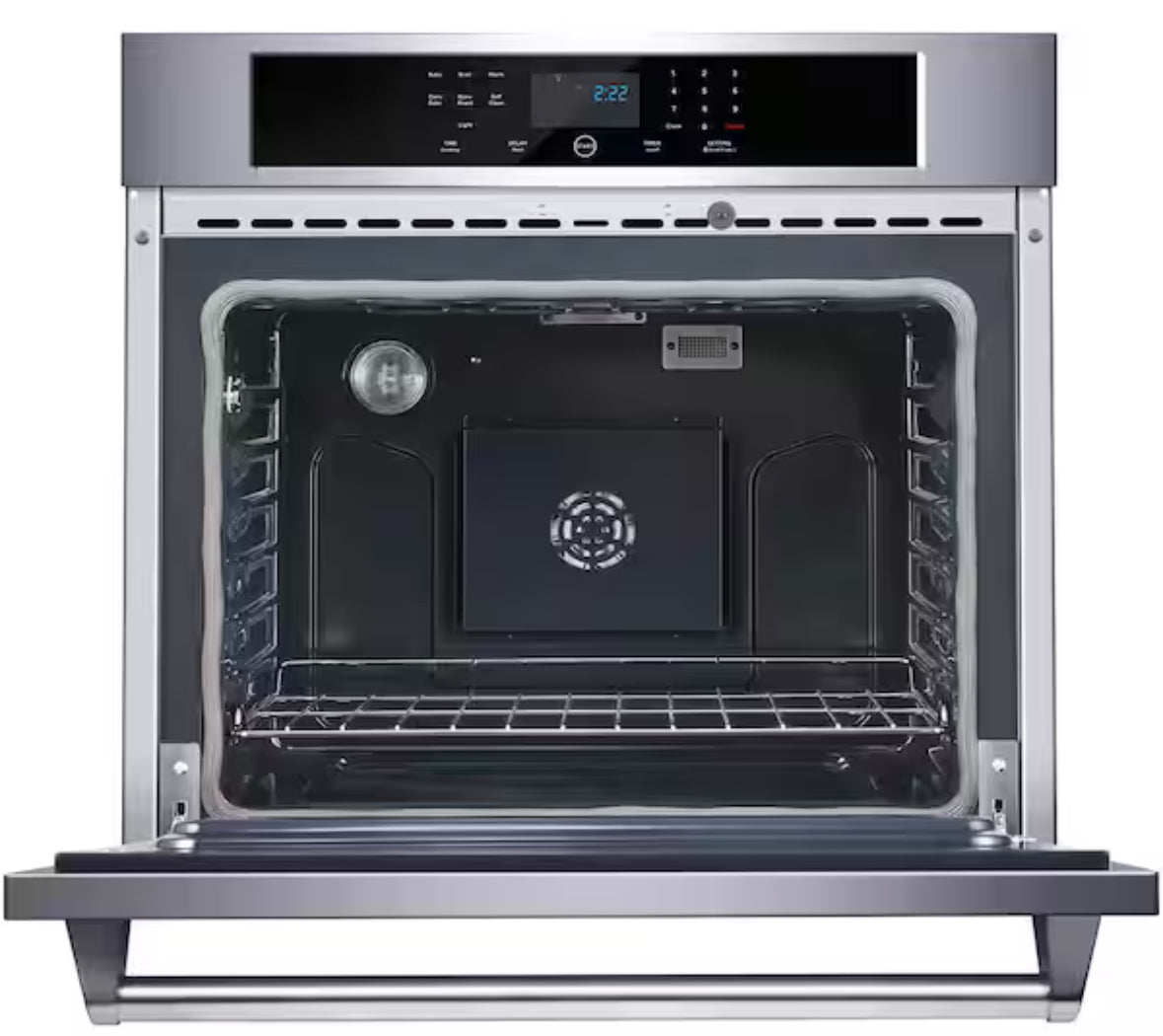 30 in. Single Deluxe Wall Oven with Convection Self-Cleaning in Stainless Steel