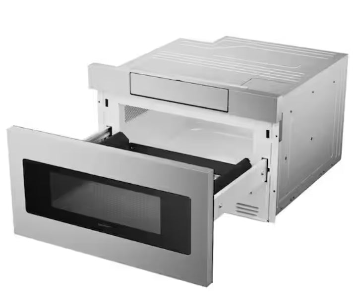 1.2 cu. ft. 24 in. Microwave Drawer with Concealed Controls, Built-In Stainless Steel with Sensor Cooking