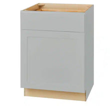 Load image into Gallery viewer, Avondale 24 in. W x 24 in. D x 34.5 in. H Ready to Assemble Plywood Shaker Base Kitchen Cabinet in Dove Gray
