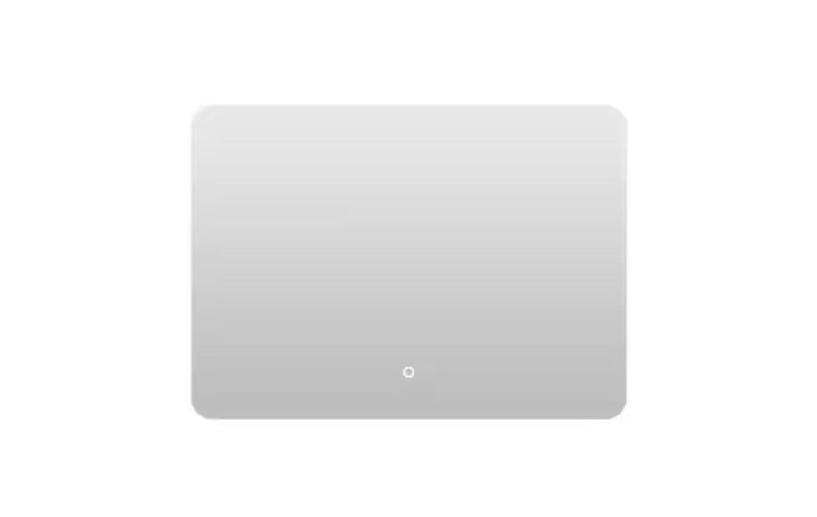 30 in. W x 40 in. H Rectangular Frameless Adjustable Backlit LED Wall Mirror Bathroom Vanity Mirror