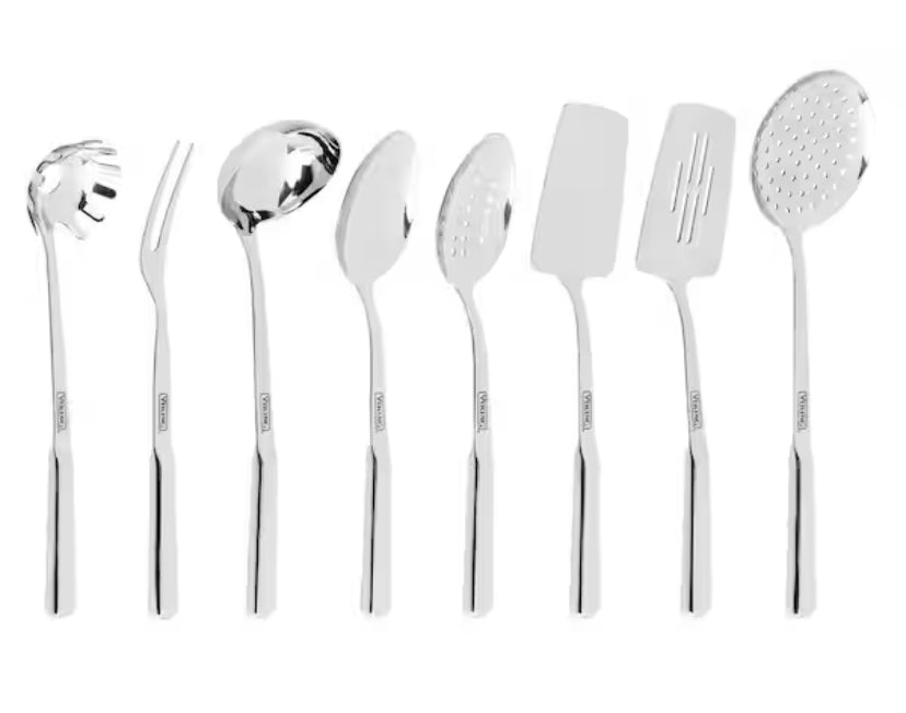 8 Piece Stainless Steel Utensil Set