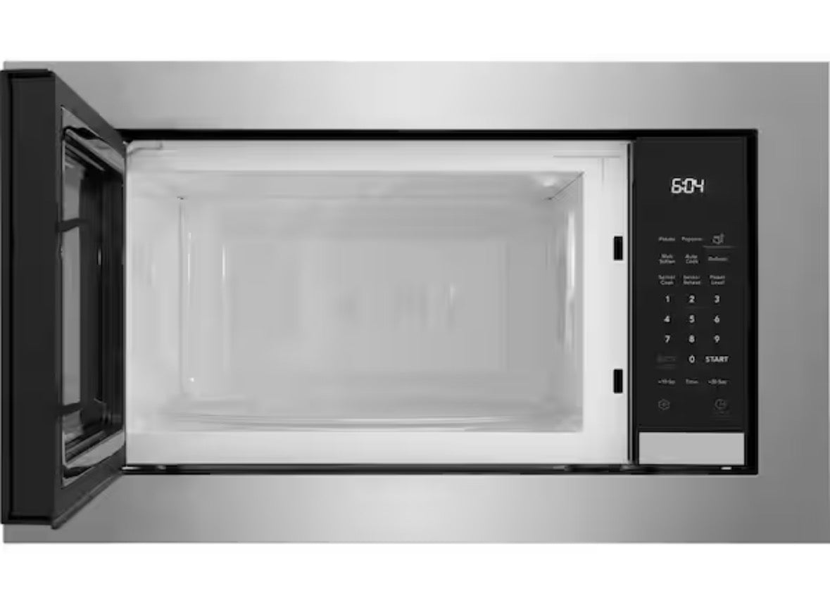 24 in. 2.2 cu ft Electric Built-In Microwave in Stainless Steel with Sensor Cook