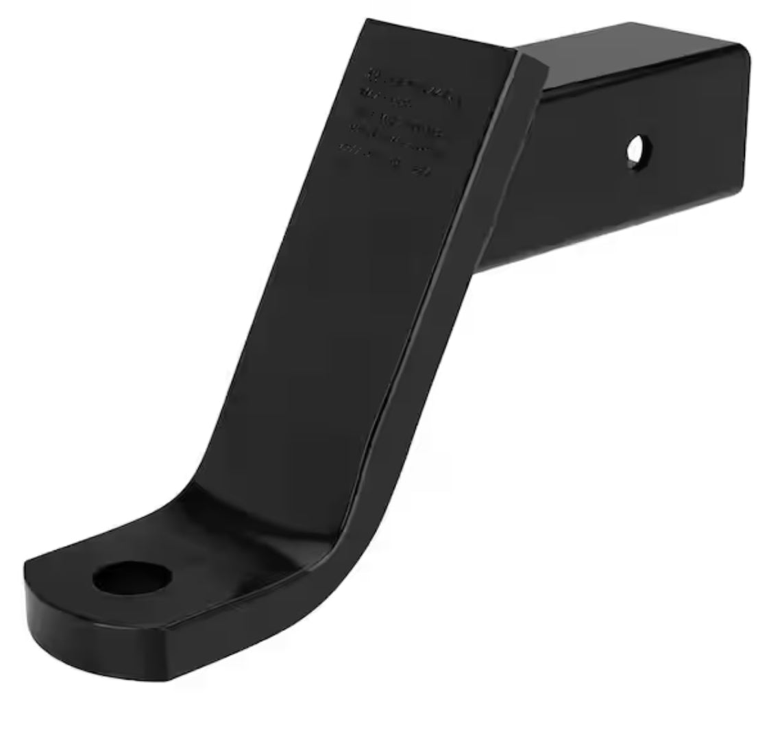 Class V, 21,000 lb., 7 in. Drop x 5 in. Rise x 1-1/4 in. Shank, Trailer Hitch Ball Mount