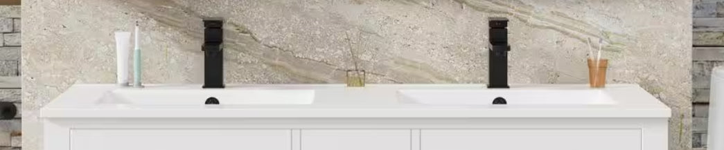 48 in. W x 18 in. D White Resin SMC Top Only