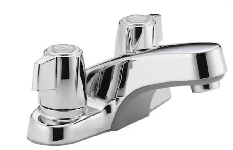 Core 4 in. Centerset 2-Handle Bathroom Faucet in Chrome