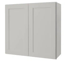 Load image into Gallery viewer, Avondale Shaker Dove Gray Ready to Assemble Plywood 30 in Wall Cabinet (30 in W x 30 in H x 12 in D)
