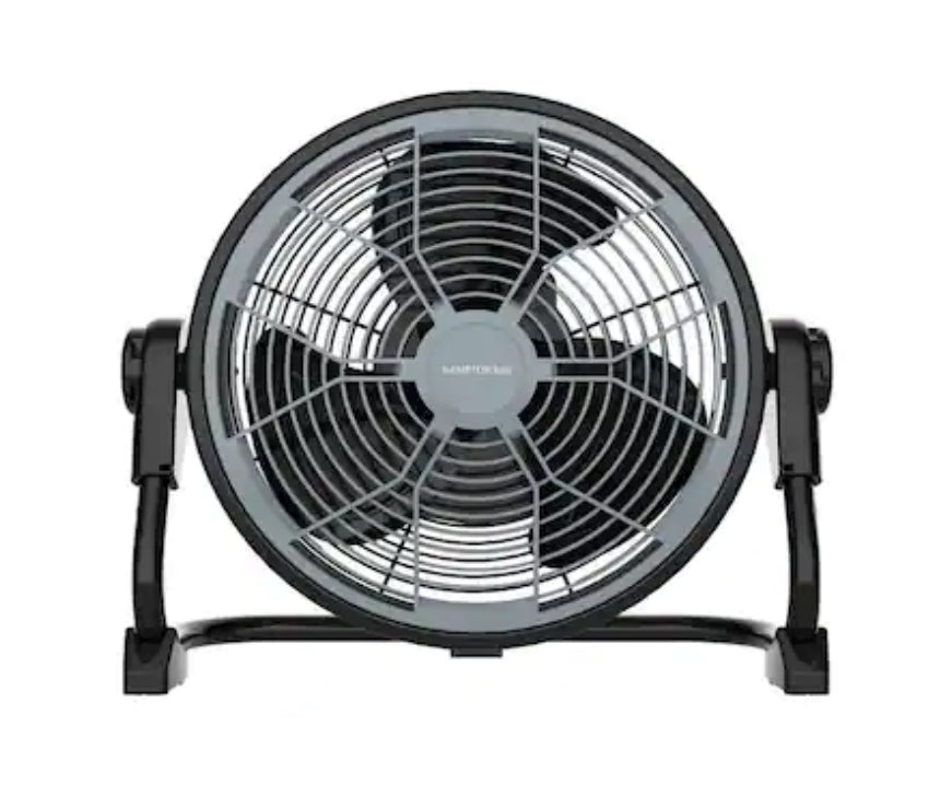 12 in. Rechargeable DC HV Floor Fan