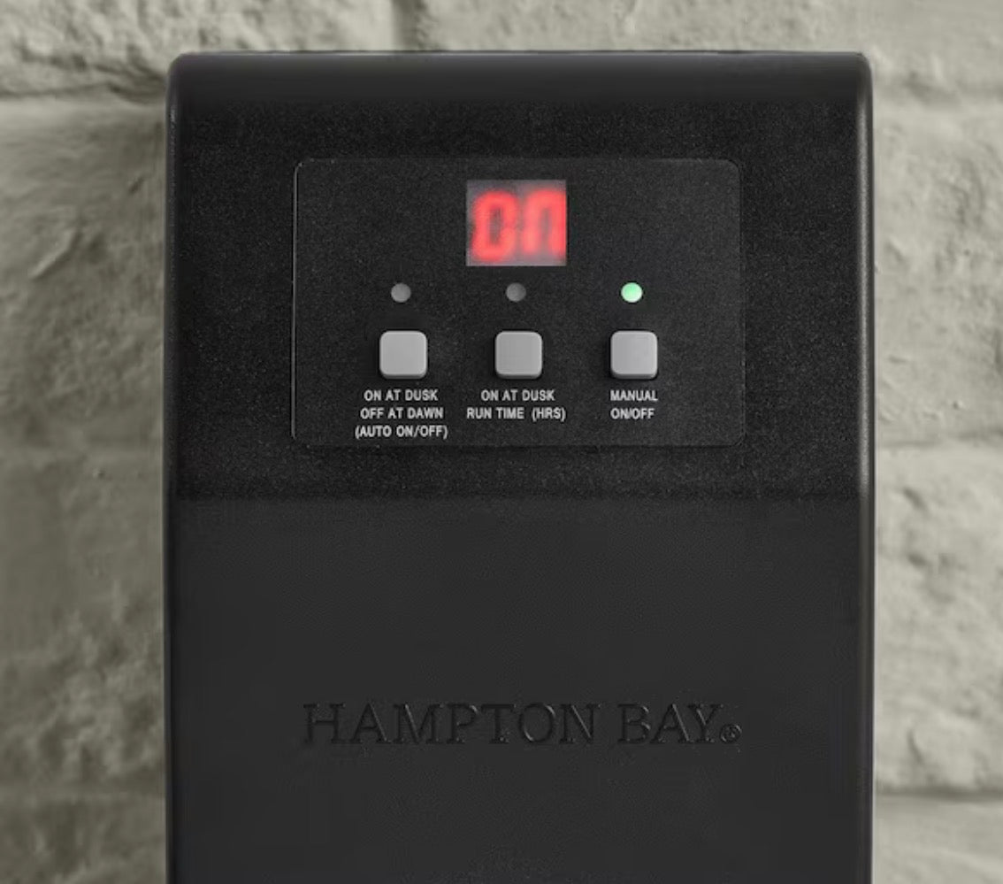 Low Voltage 60-Watt Plastic Landscape Lighting Transformer with Dusk to Dawn Operation