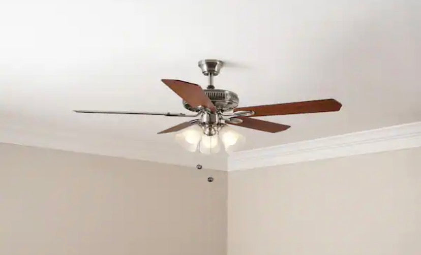 Glendale II 52 in. LED Brushed Nickel Ceiling Fan