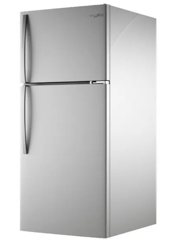 Whirlpool 18.2 cu. ft. Top Freezer Refrigerator in Monochromatic Stainless Steel