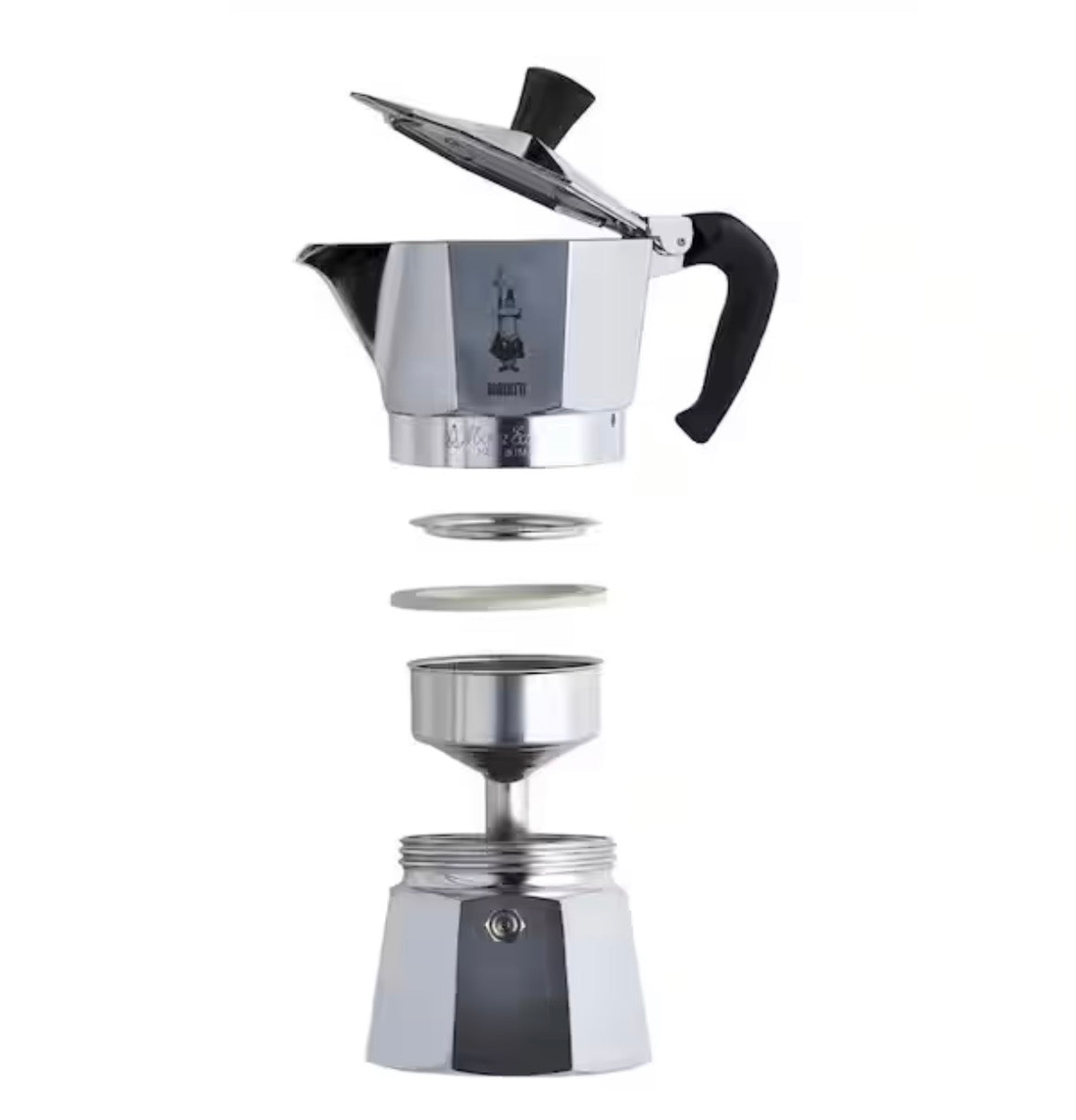 Moka Express 3 Cup Aluminum Stove Top Kettle Coffee Maker Press
