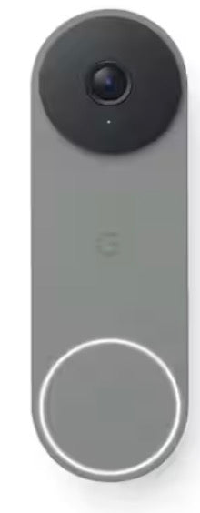 Nest Doorbell (Wired, 3rd Gen) - Smart Wi-Fi Video Doorbell Camera - Hazel