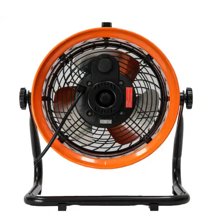 10 in. 3-Speed High Velocity Turbo Fan
