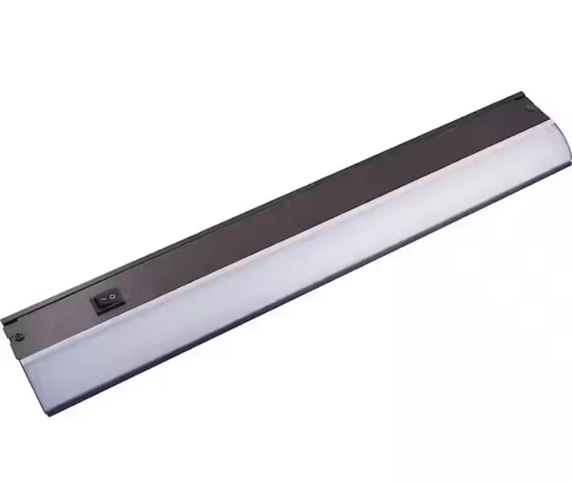 24 in. Premium LED Direct Wire Dimmable Oil-Rubbed Bronze Under Cabinet Light