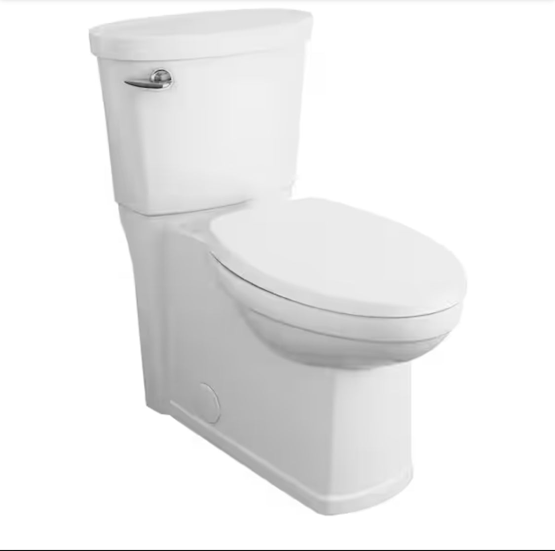Cadet 3 Decor Tall Height 2-Piece 1.28 GPF Single Flush Elongated Toilet with Seat in White, Seat Included