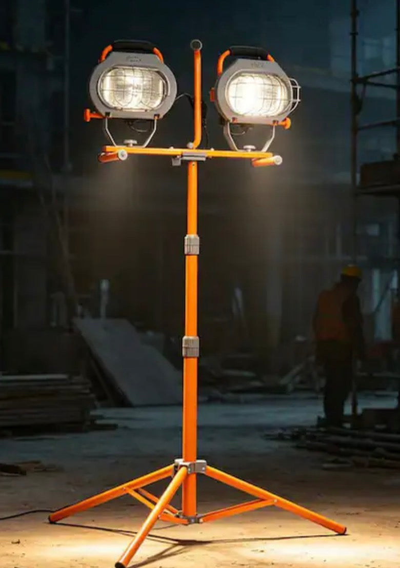 1200-Watt Halogen Tripod Work Light