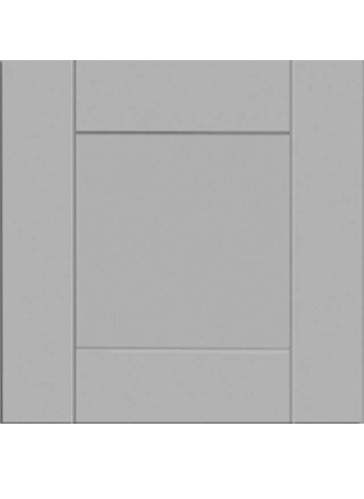 Richmond Vesuvius Gray Plywood Shaker Ready to Assemble Base Kitchen Cabinet Soft Close 21 in W x 24 in D x 34.5 in H