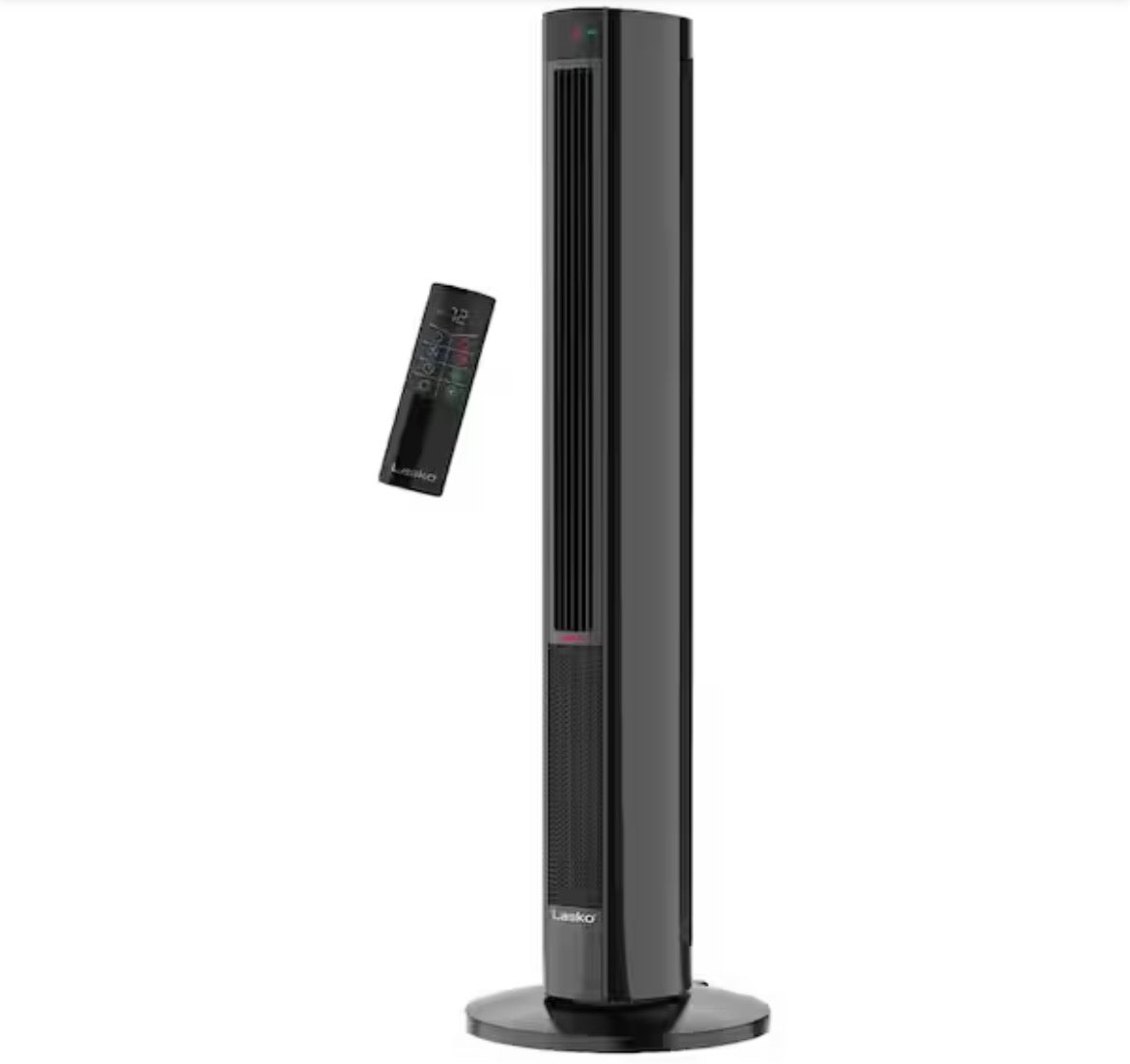 All Season 1500-Watt Electric Oscillating Comfort Control Tower Fan & Space Heater in One with Timer and Remote Control