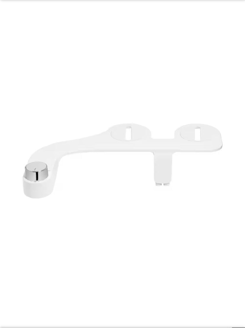 FreshSpa Comfort+ Ambient Temperature Non-Electric Bidet Attachment in White