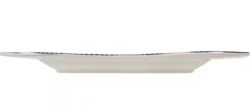 Adelaide 16-Piece Blue and White Dinnerware Set (Service for 4)
