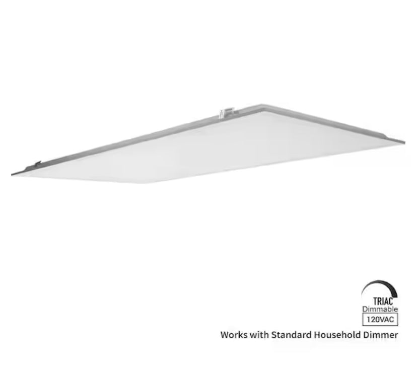 2 ft. x 4 ft. LED Flat Panel 40K 4500 Lumens Standard Dimming