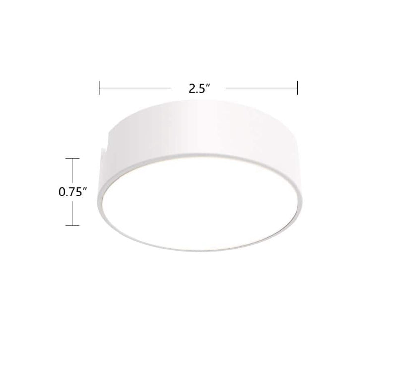 Plug-in 3-Light LED RGBW Puck Light with Color Changing
