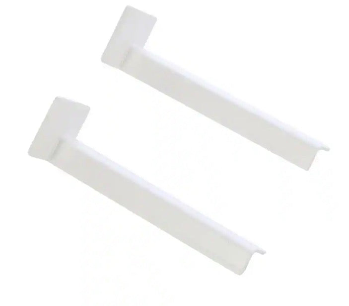 Duratrim 8 in. x 8 in. x 36 in. 5-Piece Easy Up Adhesive Tub/Shower Window Panel in White