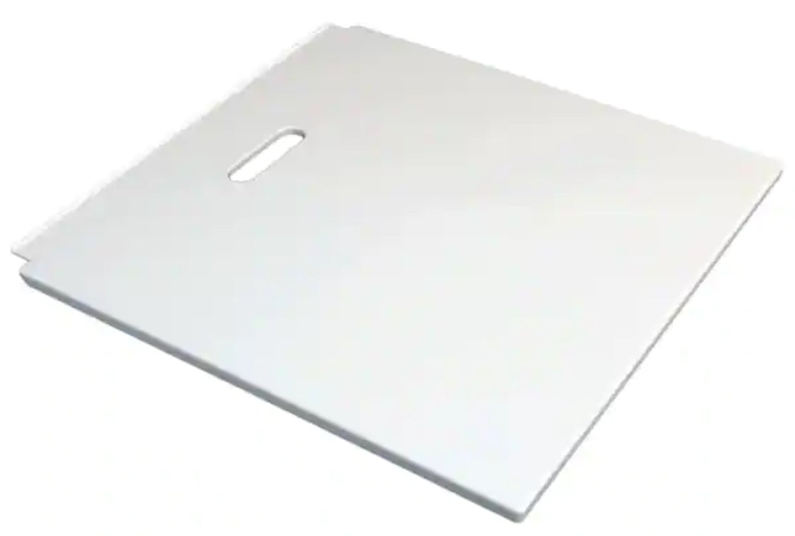 Utilatop White Laundry Tub Top Cover