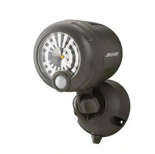 Load image into Gallery viewer, Outdoor 250 Lumen Battery Powered Motion Activated Integrated LED Security Light, Brown
