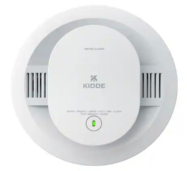 Battery Powered Smoke Detector with Photoelectric Sensor