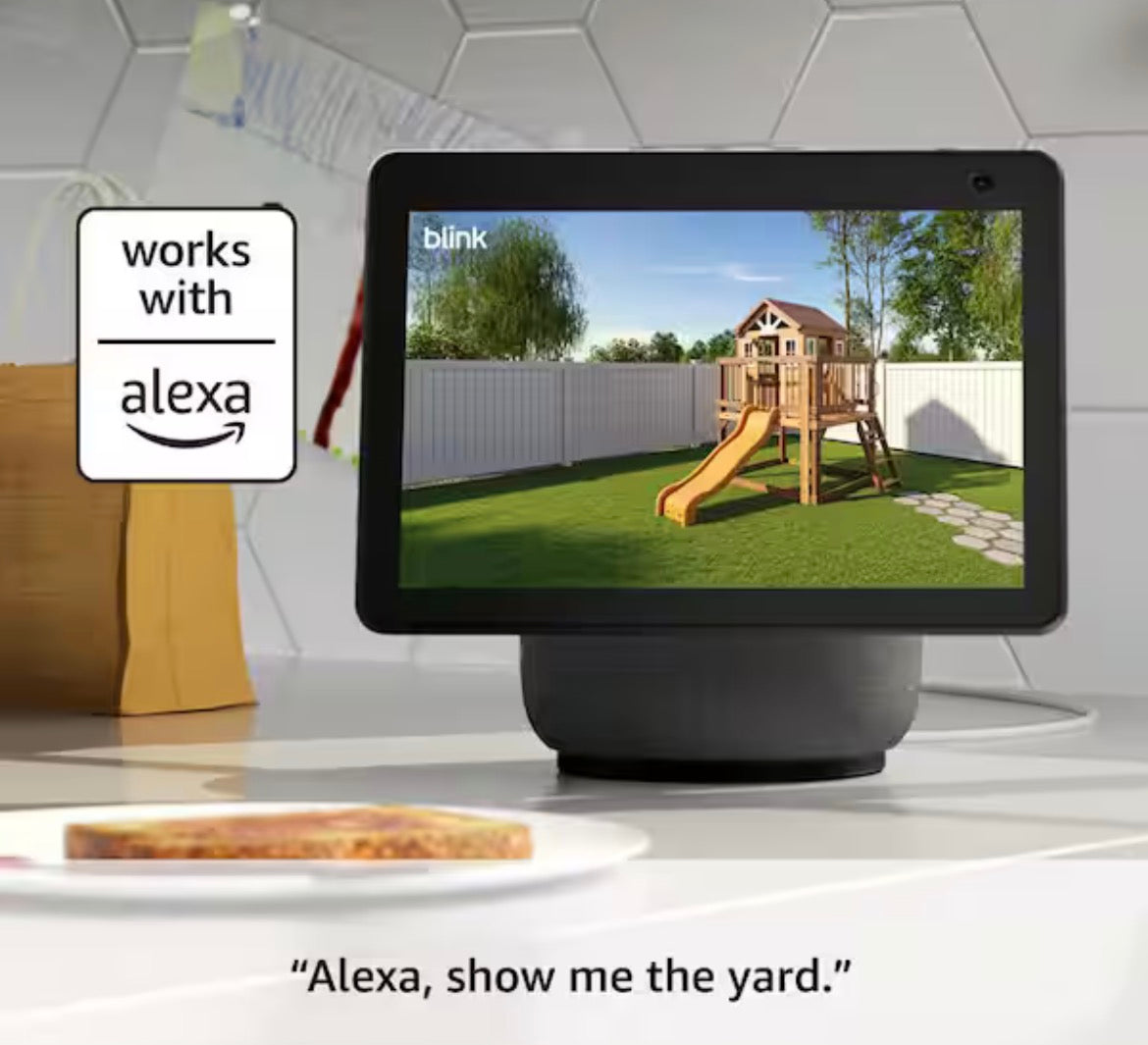 Outdoor 4-Core-Wireless Battery Operated Smart Security Camera System w/ 5-Cameras and Included Sync Module Core, Black