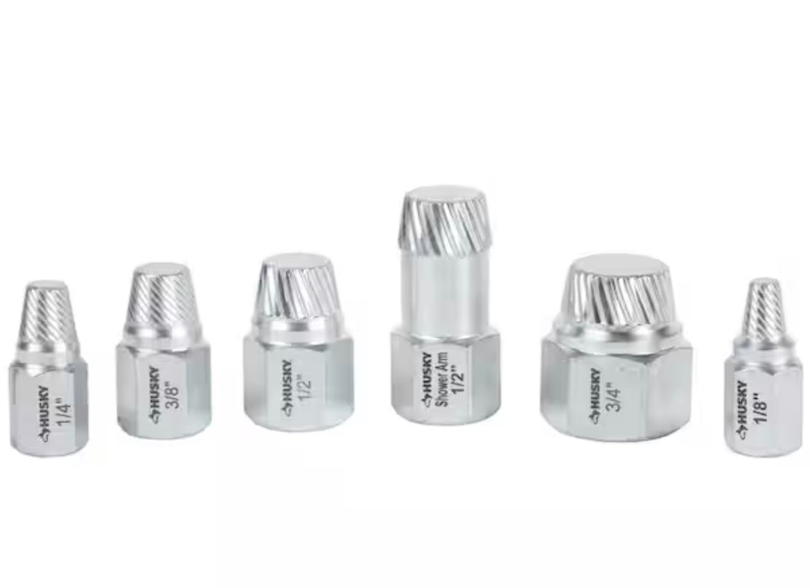 Pipe Nipple Extractor Set (6-Piece)