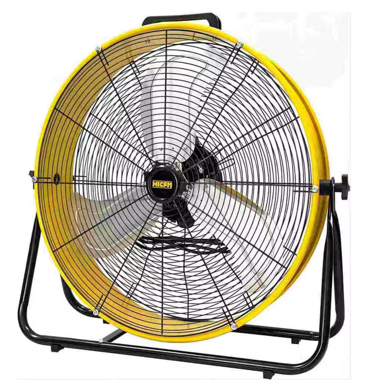 8200 CFM 24 in. Portable High Velocity Drum Fan with Powerful 1/3 HP Motor, Turbo Blade, 9 ft. Power Cord