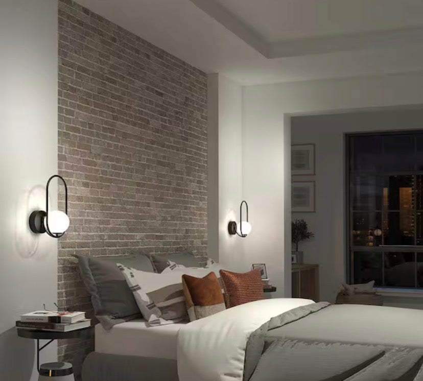 Bloom Modern 1-Light Dimmable Integrated LED 3 CCT Wall Sconce for Bathroom