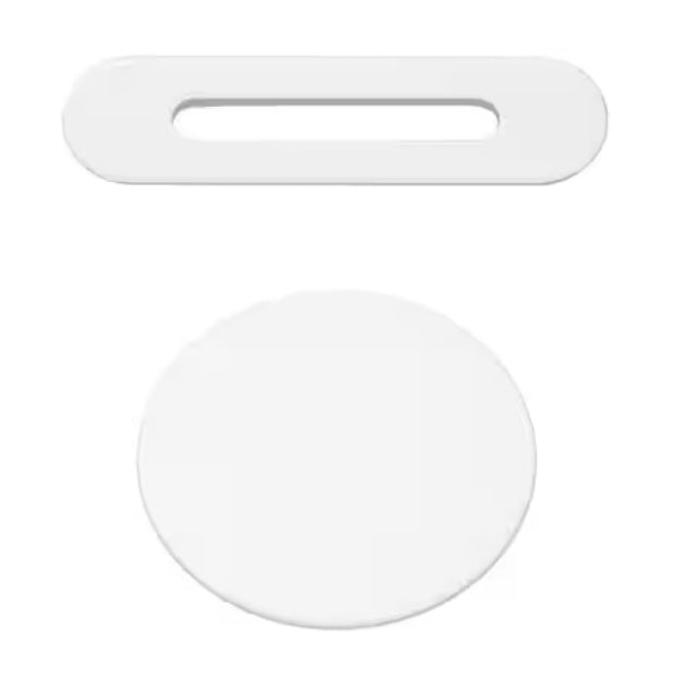 1.18 in. x 2.75 in. x 2.75 in. Tub Trim Kit in White