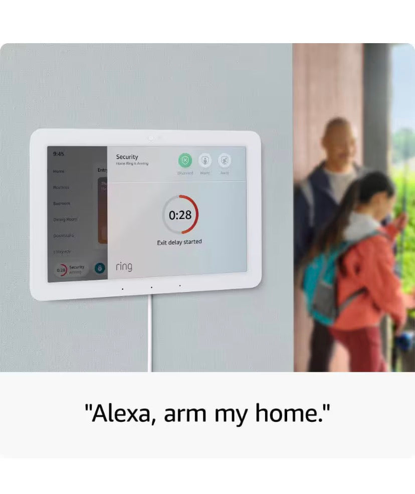 Echo Hub 8 in. Smart Home Control Panel with Alexa Compatible with Over 140,000 Devices