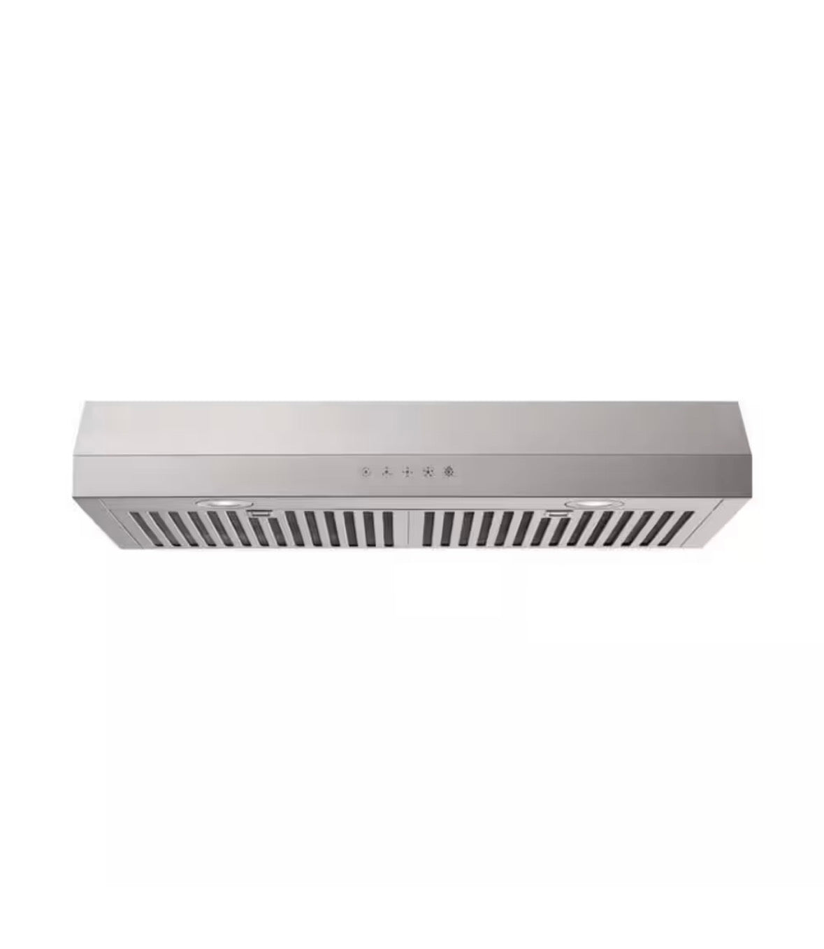 30 in. 340CFM Convertible Under Cabinet Range Hood in Stainless Steel