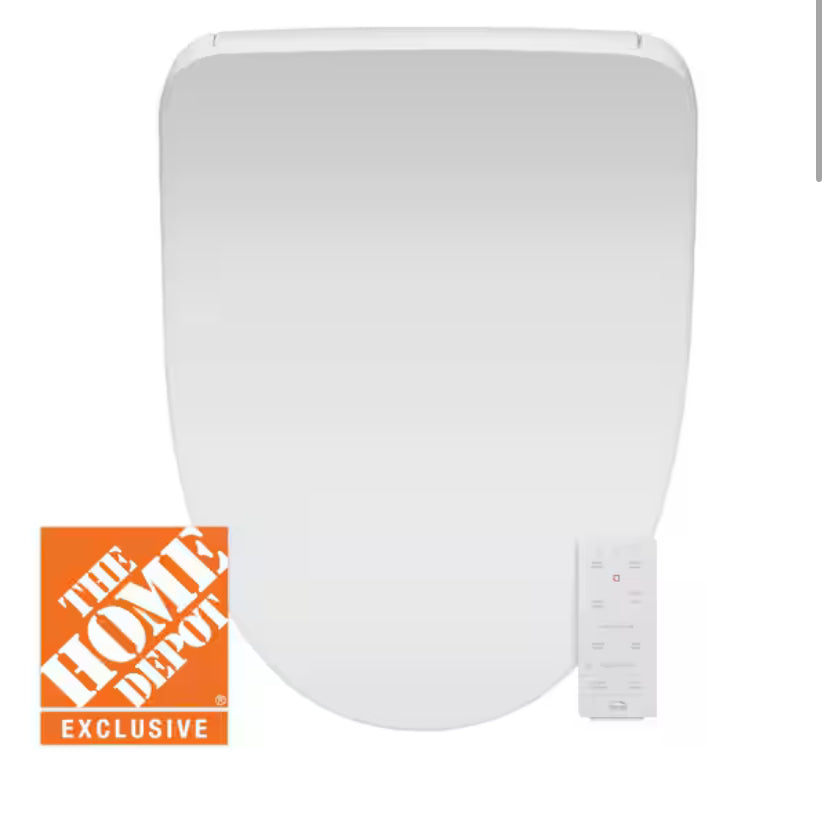 HD-7500 Electric Bidet Seat for Elongated Toilets in White