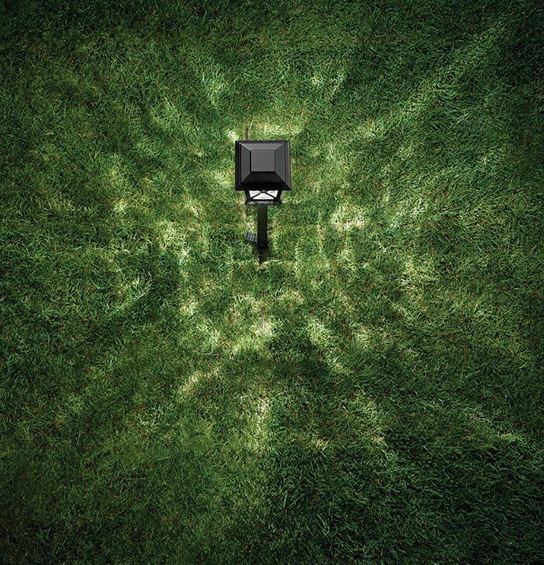 Black Springs 35 Lumen Low Voltage Black Integrated LED Weather Resistant Path Light