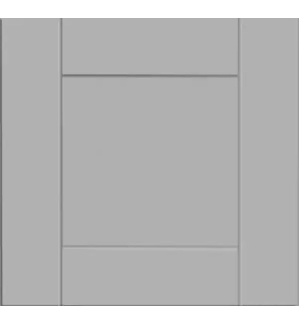 Richmond Vesuvius Gray Plywood Shaker Stock Ready to Assemble Wall Kitchen Cabinet Sft Cls 36 in W x 12 in D x 36 in H