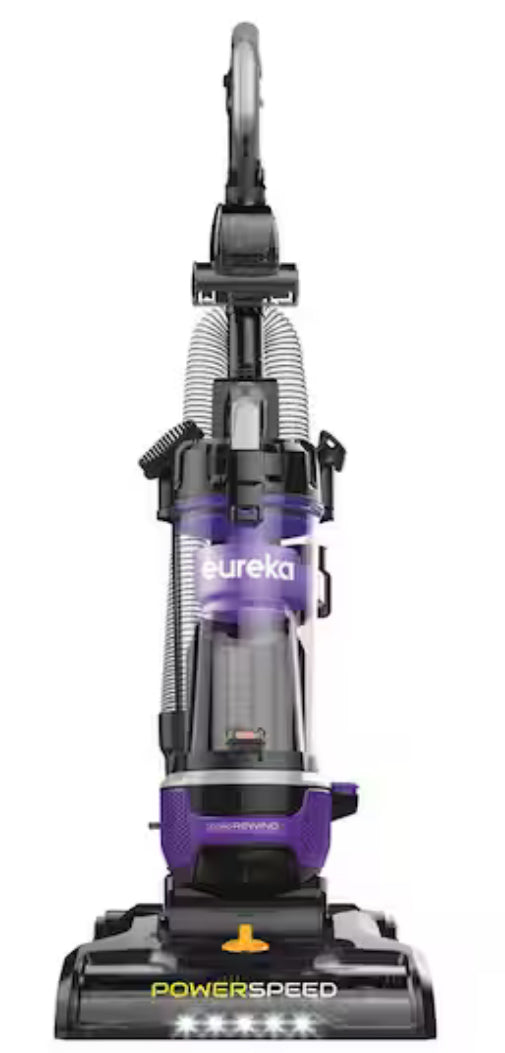 PowerSpeed Pet Cord Rewind Washable Upright Bagless Vacuum Cleaner